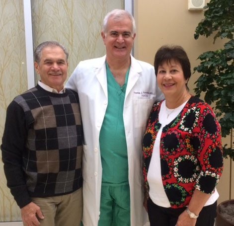 Lillian and Abdiel Almodovar with Dr. Thomas Vasdekas