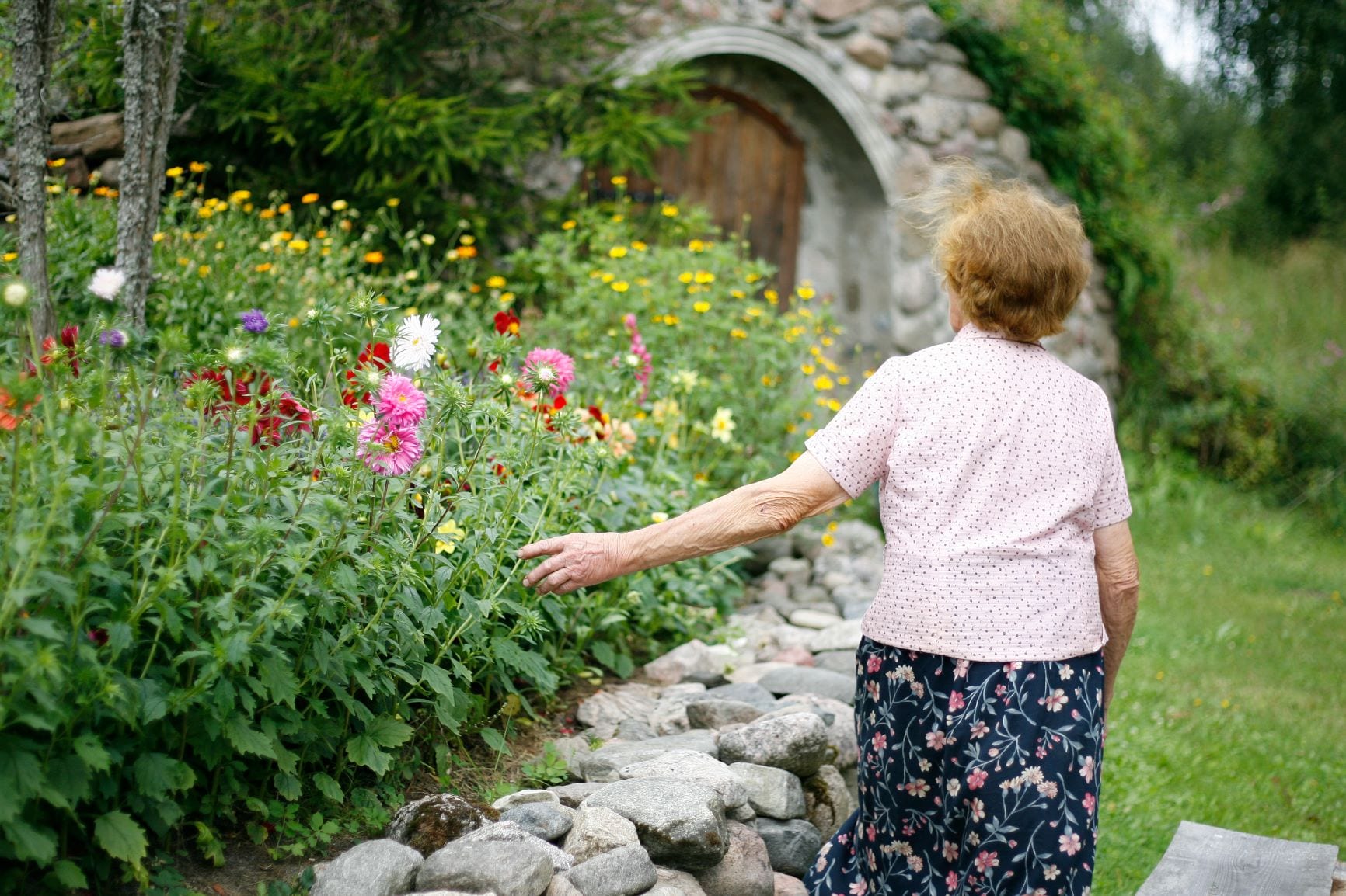 woman walking 