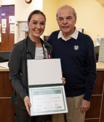 Tom Siurek with Mary Carol Barkowski