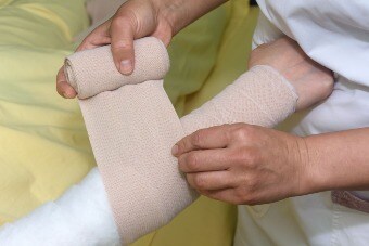 Lymphedema wrapping